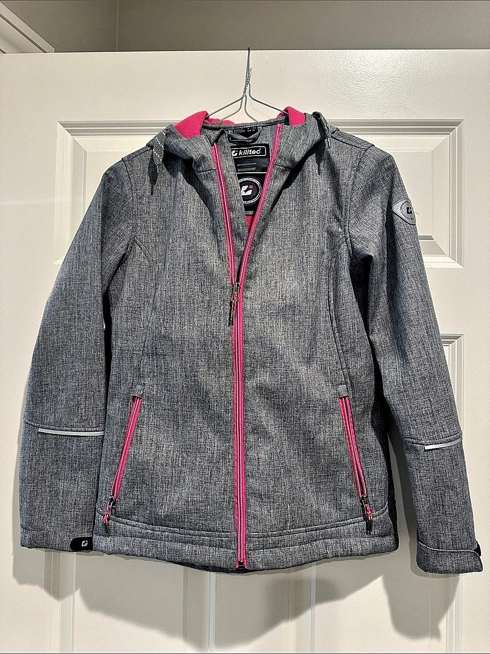 Killtec Girl’s Jacket Gray & Pink
